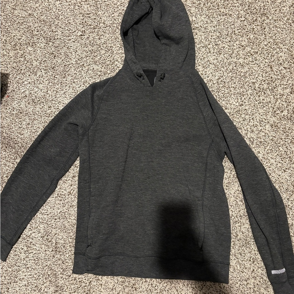 American Eagle Outfitters Charcoal Hoodie Sweater